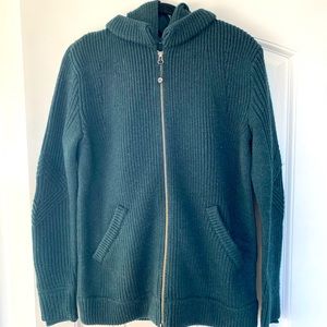 Deep Forest Green Lululemon Knit Hoodie
